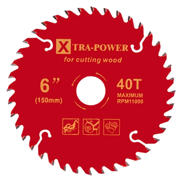 Xtra Power TCT Saw Blade 7" X 40T (180MM)