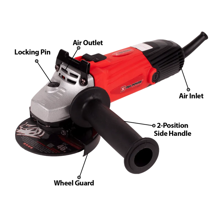 Xtra Power XPT 404 Angle Grinder 100MM 650W 4"