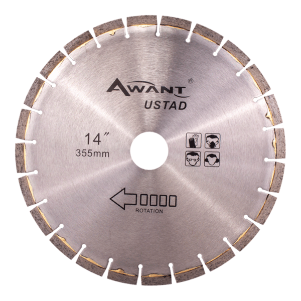 Xtra Power Awant Ustad (Silver Brazed) Saw Blade 355MM