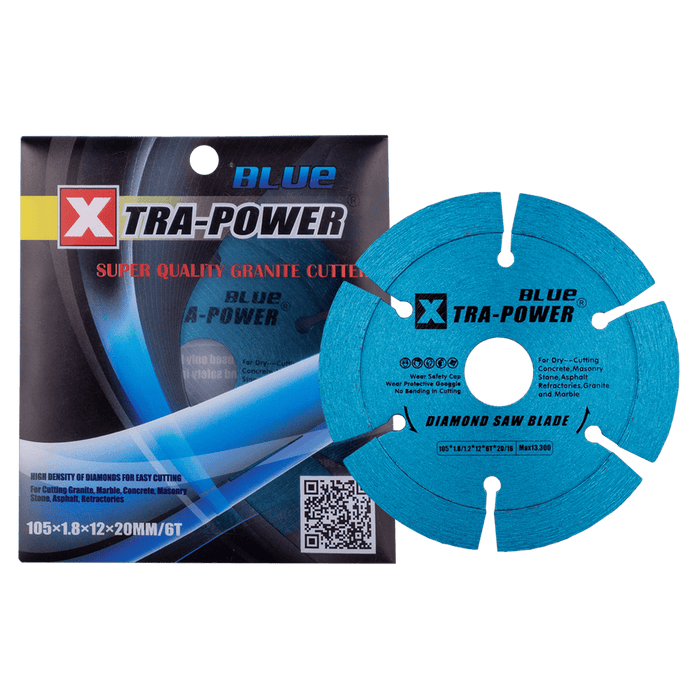 Xtra Power XP Blue SEG Marble Cutter Blade 105MM