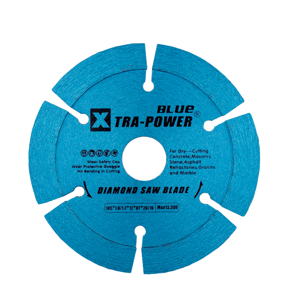 Xtra Power XP Blue SEG Marble Cutter Blade 105MM