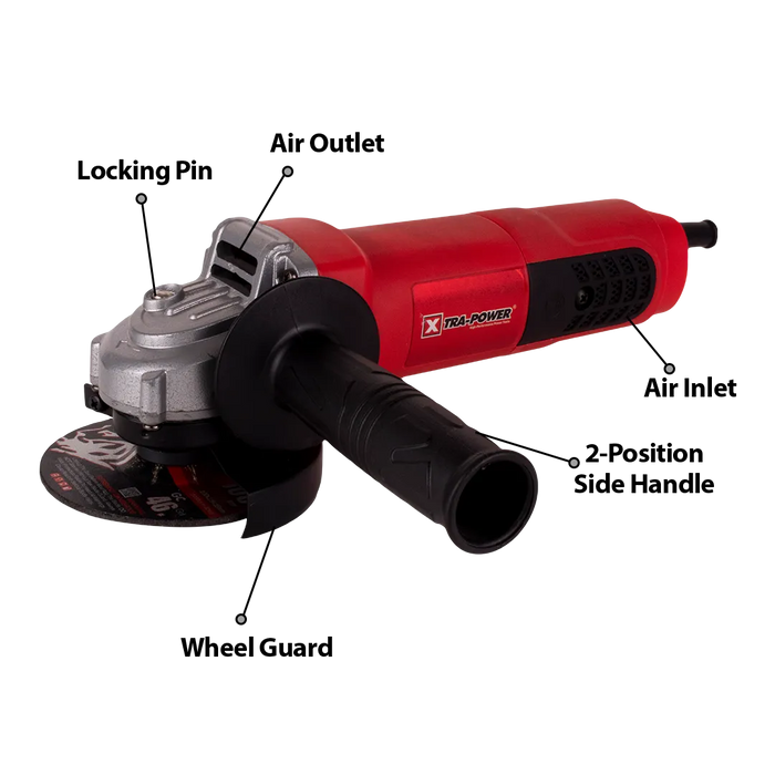 Xtra Power XPT 402 Angle Grinder 100MM 4"