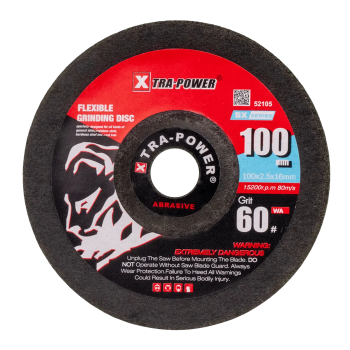 Xtra Power WA Grinding Wheel SX 4" #80