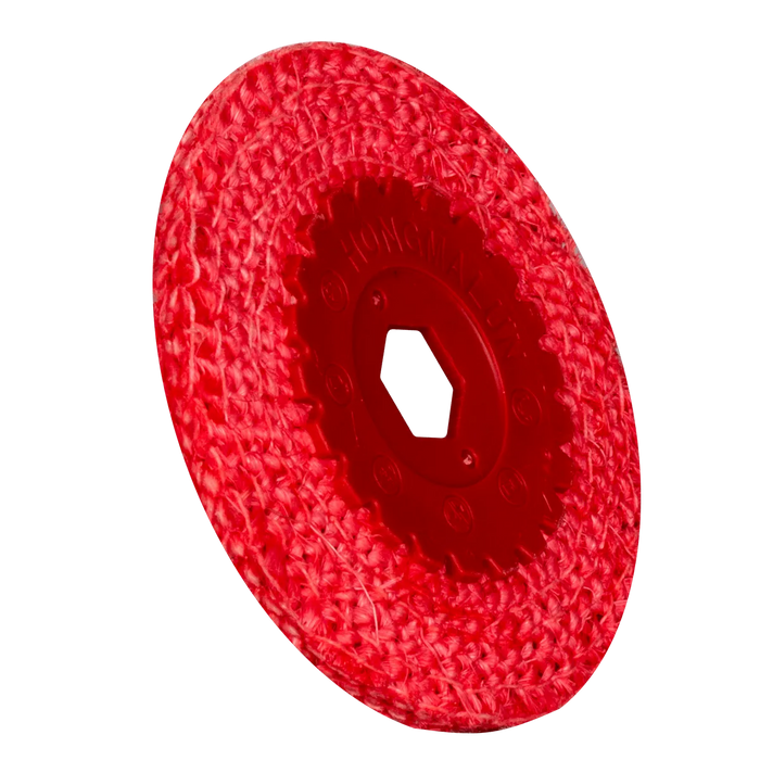 Xtra Power Red Sisal Buff Pad 4"