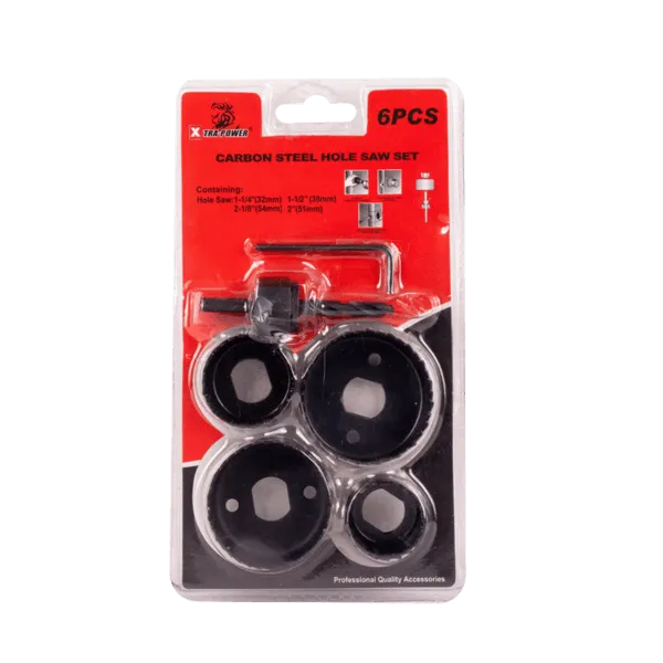 Xtra Power Carbon Hole Saw (16 PCS SET)