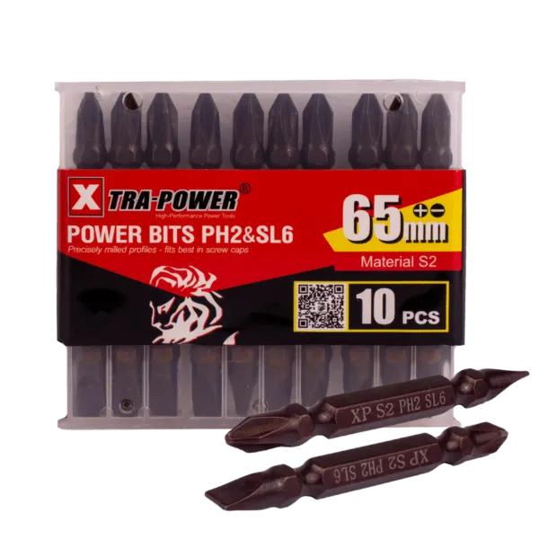 Xtra Power Screw Driver Bits 150MM PH2 (10Pcs)