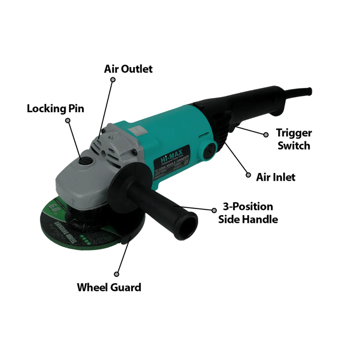 Hi-Max IC-026A Angle Grinder 125MM