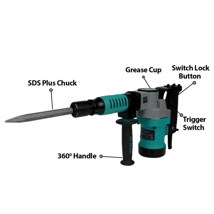 Hi-Max IC-054 Demolition Hammer 17MM 5Kg