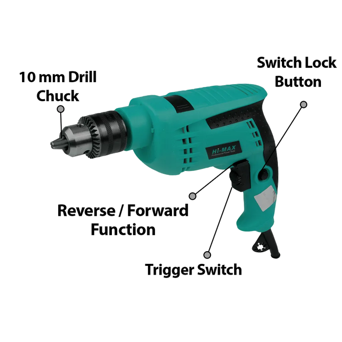 Hi-Max IC-068 Impact Drill Tool Kit 13MM