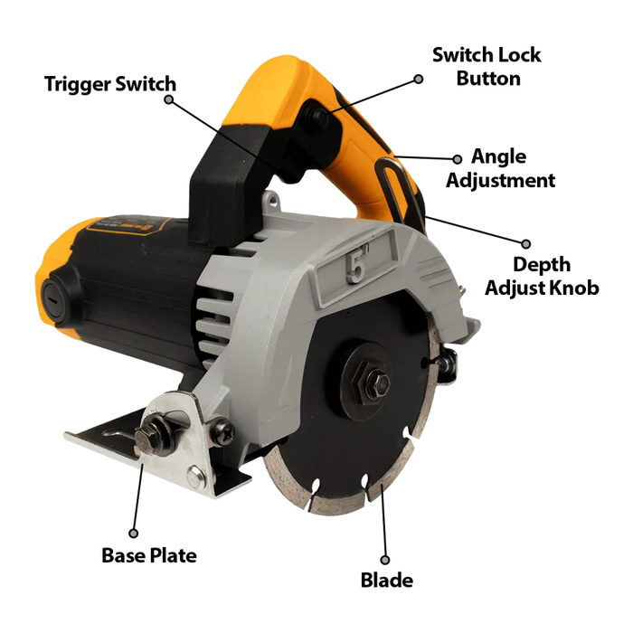 Xtra Power Heavy Duty XP-1115 Marble Cutter 125MM 1450W