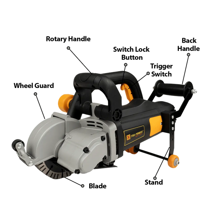 Xtra Power Heavy Duty XP-1124 Slot Cutter 135MM