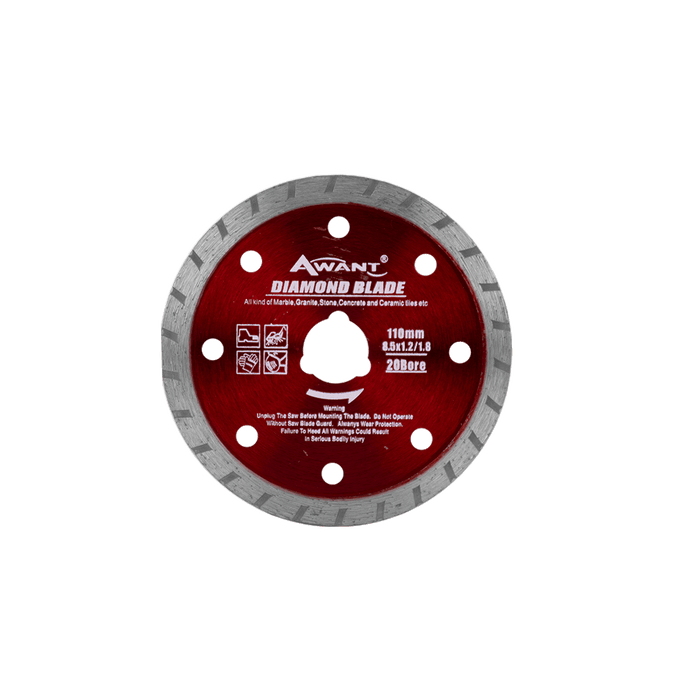 Xtra Power Awant Seg Turbo Diamond Saw Blade 110MM