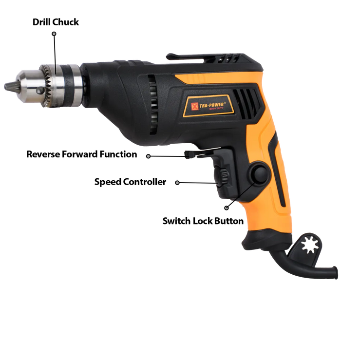 Xtra Power Heavy Duty XP-1126 Drill Machine 10MM 520W