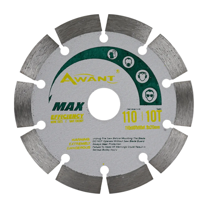 Xtra Power Awant Diamond Saw Blade Max Series 110MM SEG