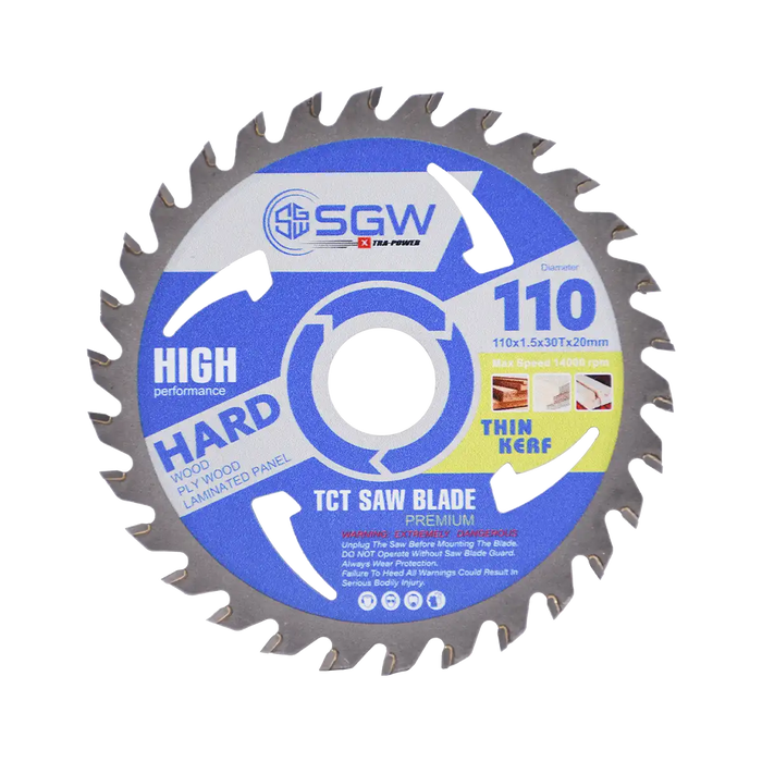 Xtra Power SGW TCT Thin Kerf Saw Blade 4" X 30T (110)