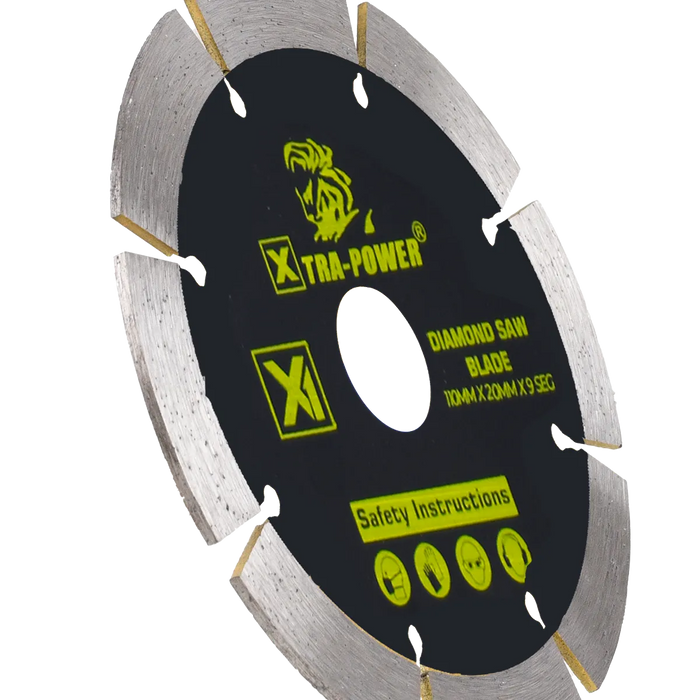 Xtra Power X1 Diamond Saw Blade 110MM 9SEG