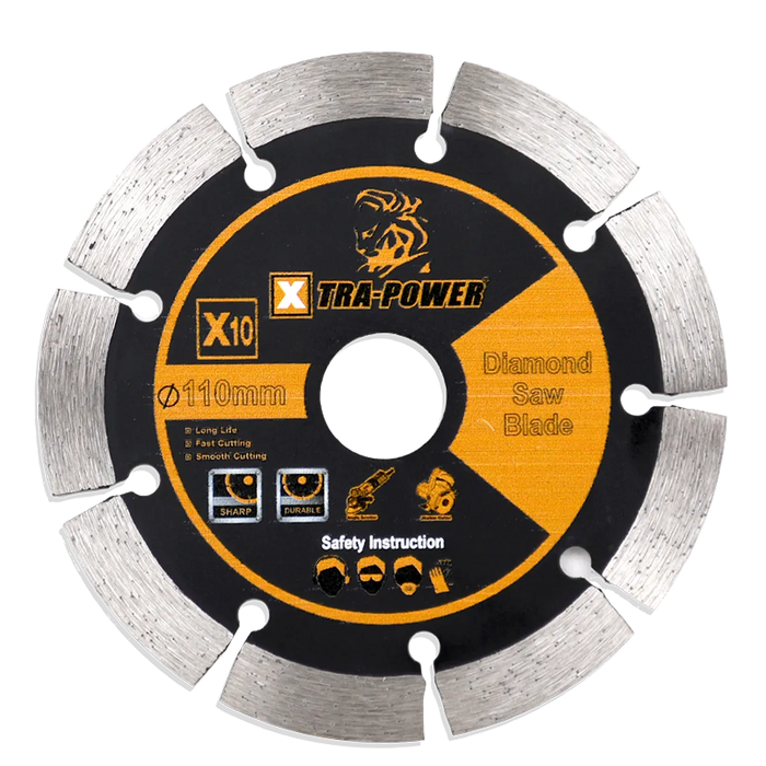 Xtra Power X10 Diamond Saw Blade 105MM TURBO