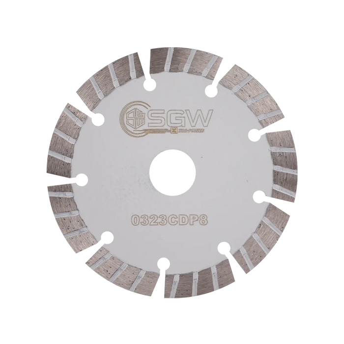 Xtra Power SGW Hard Stone SEG Diamond Saw Blade 110MM 8SEG