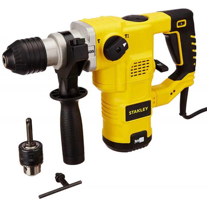 Stanley STHR323K 1250W 32mm 3 Mode L-Shape SDS Plus Hammer