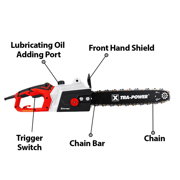 Xtra Power XPT 568 Electric Chain Saw 405MM 16"