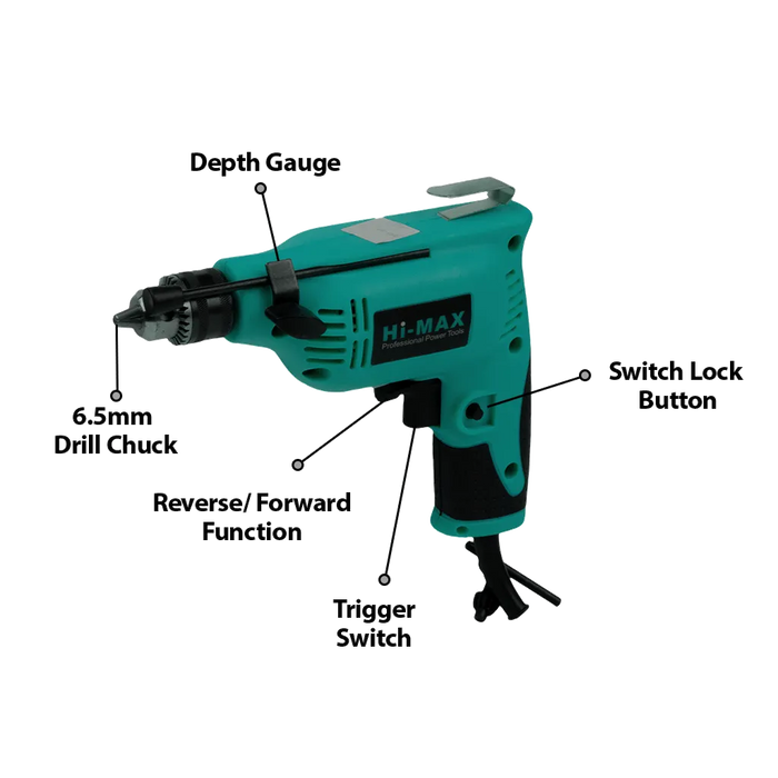 Hi-Max IC-025 Drill Machine 6.5MM