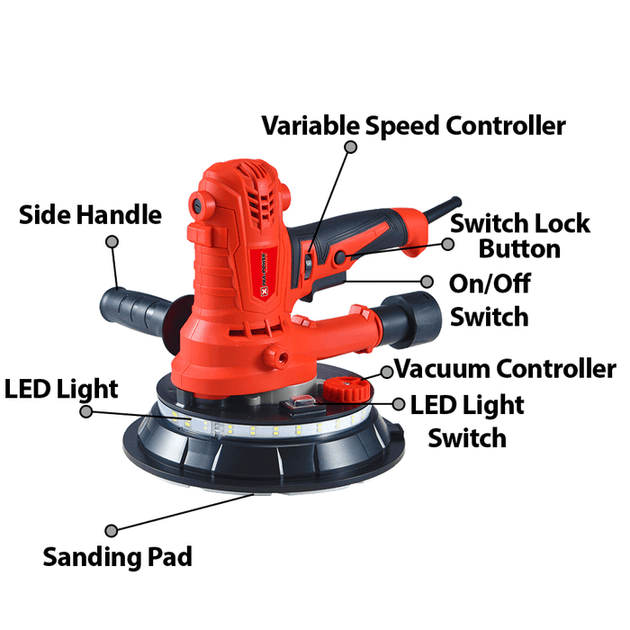 Xtra Power XPT 552 Dry Wall Sander 180MM 7"