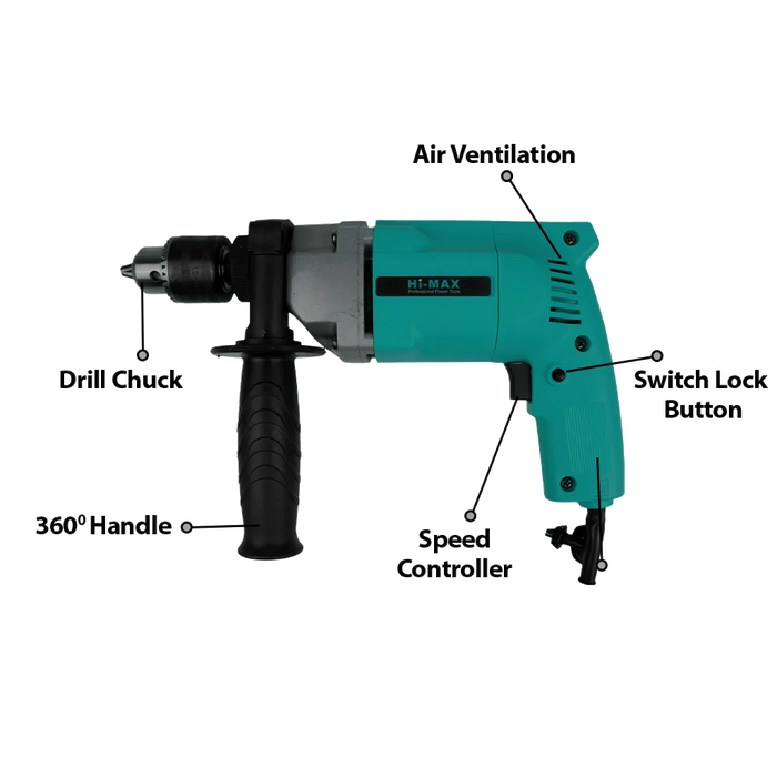 Hi-Max IC-017 Impact Drill 13MM