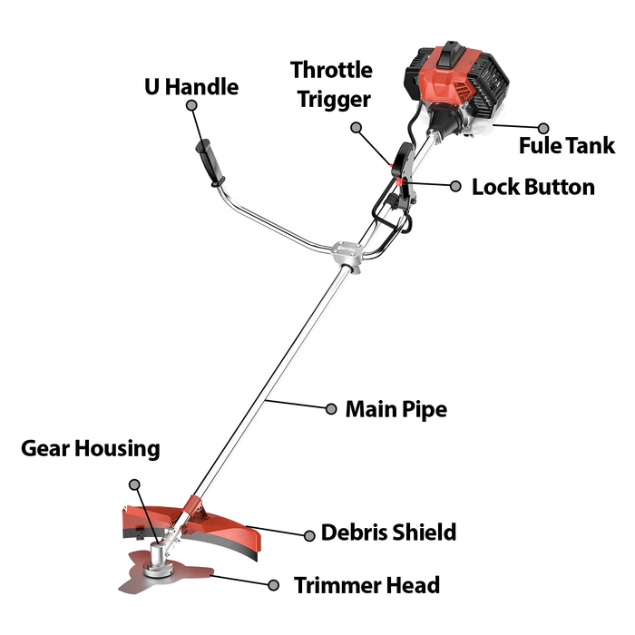 Xtra Power XPT 586 Brush Cutter 255MM