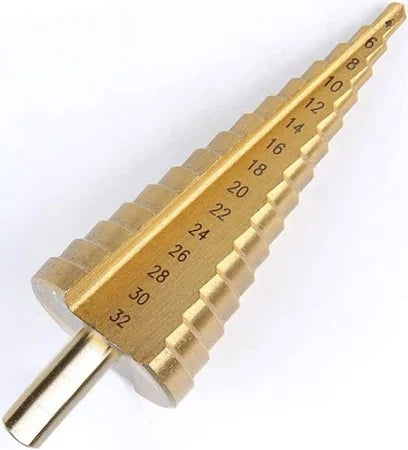 Xtra Power HSS Step Drill Bit 4-32MM (Titanium)