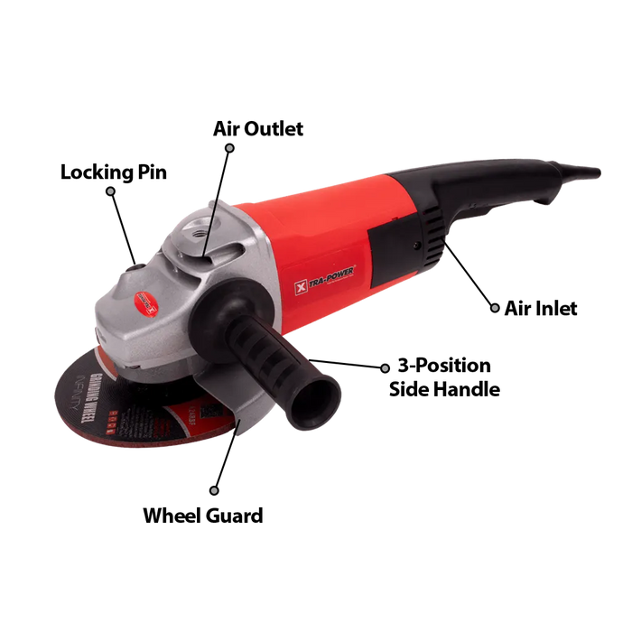 Xtra Power XPT 409 Angle Grinder 180MM 7"