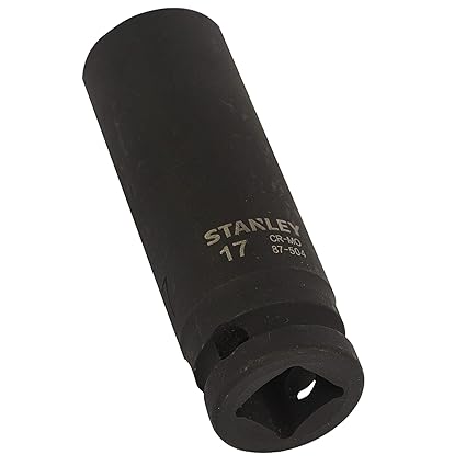 Stanley STMT87504-8B 1/2" Drive CR-MO Steel Impact Deep Socket 17mm