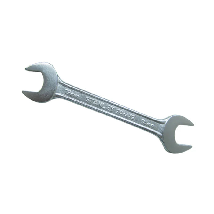 Stanley 70-366E Double Ended Open Jaw CRV Spanner 6x7mm