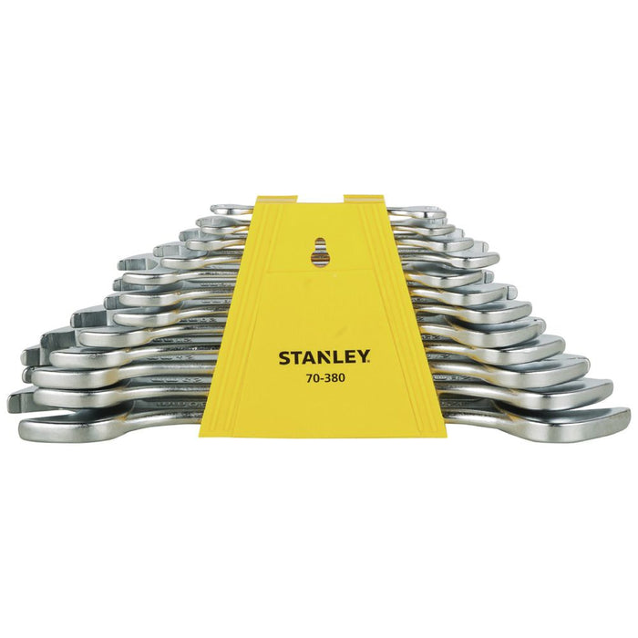 Stanley 70-380E Double Open End Spanner Set (12 Pc. Set)