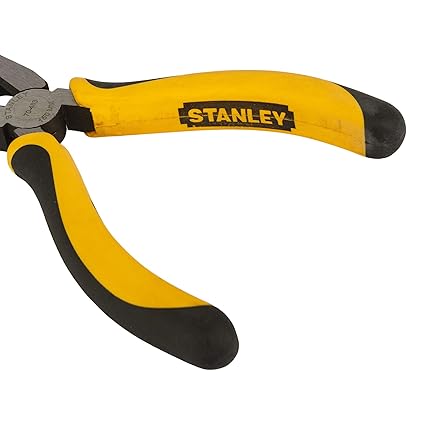 Stanley 70-483 Double Colour Sleeve Long Nose Plier 6"