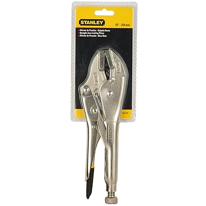 Stanley 84-371 Straight Jaw Locking Plier 10"