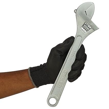 Stanley 1-87-430 Chrome Plated Adjustable Wrench 4"