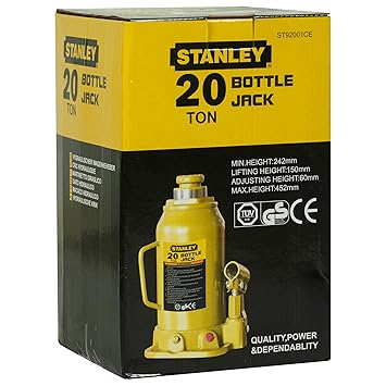 Stanley ST-92001CE Hydraulic Bottle Jack 20-Tons