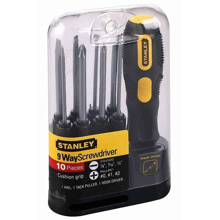 Stanley STHT62511-8 9-Way Screwdriver Set