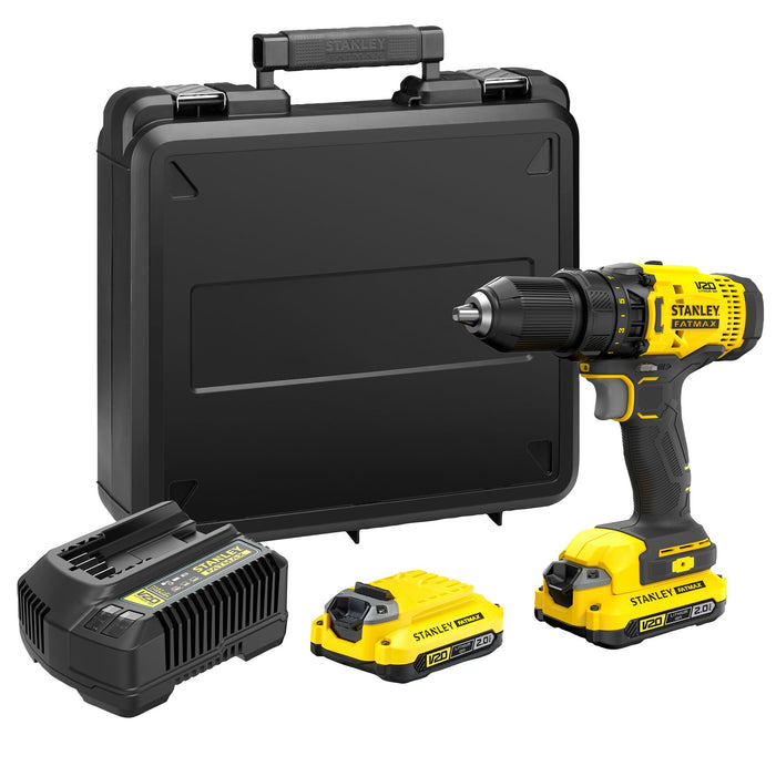 Stanley SCD700D2K-B1 V20 Brushed Drill Driver