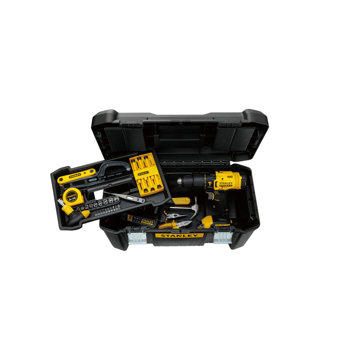 Stanley SCD711C1H-B1 20V Hammer Drill Kit With 19 in. Toolbox