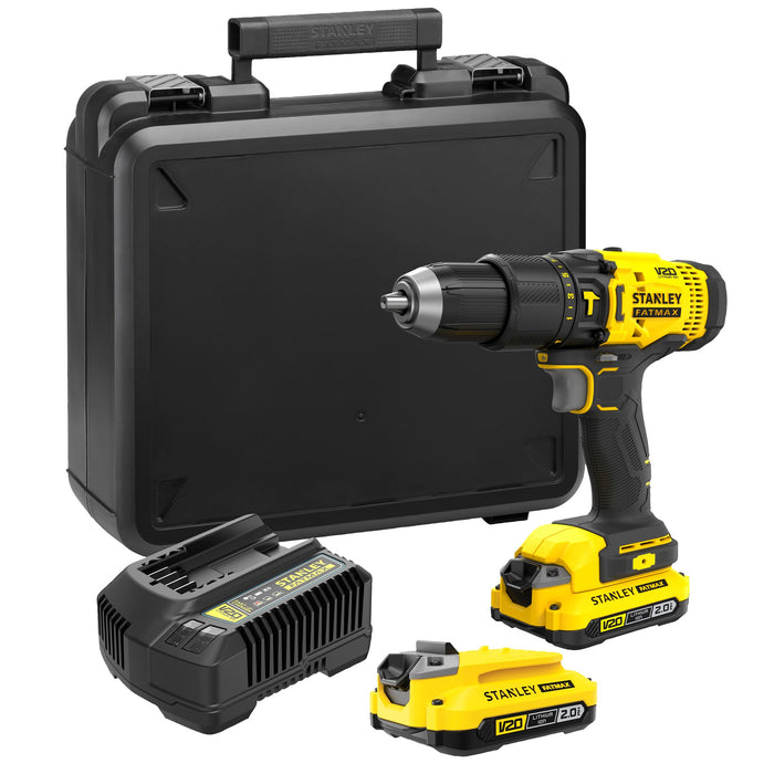 Stanley SCD711D2K-B1 20V Brushed Hammer Drill