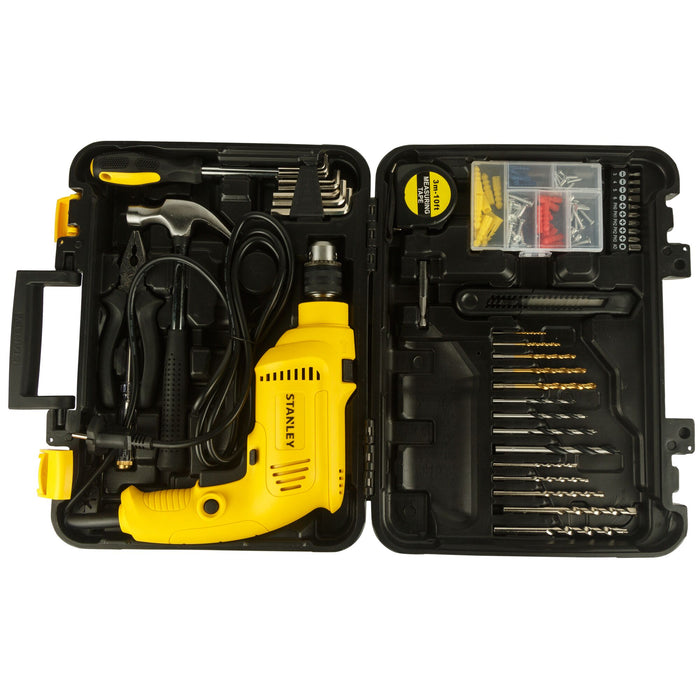 Stanley SDH550KP-IN 550W Drill Kit With 120+ Pieces