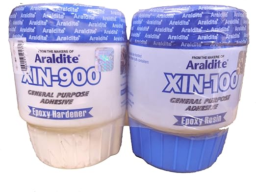 Araldite XIN 450gm (Pack of XIN 900 Hardener and XIN 100 Resin) Standard Epoxy Adesive